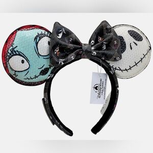 Disney Loungefly Nightmare Before Christmas Ears Headband